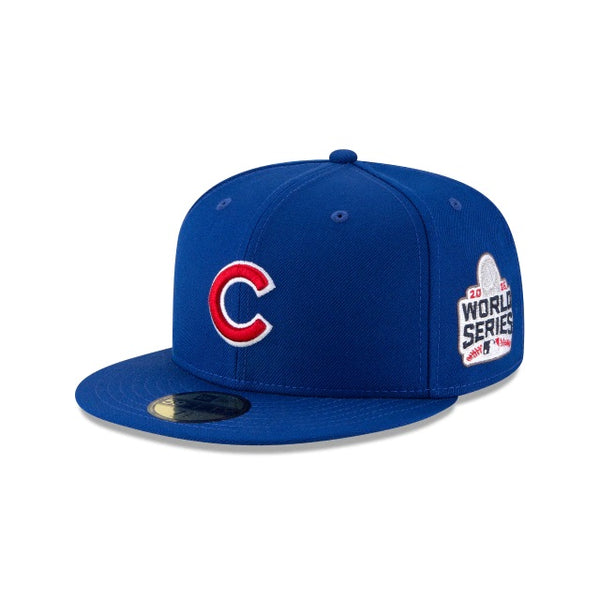 New Era Chicago Cubs World Series Side Patch 59Fifty Fitted Cap