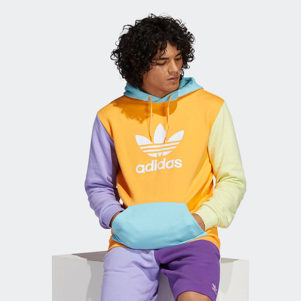 Adidas Colorblocked Trefoil Hoodie
