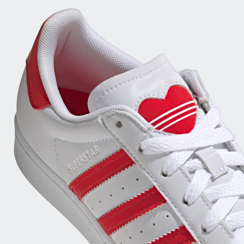 Adidas superstar heart online