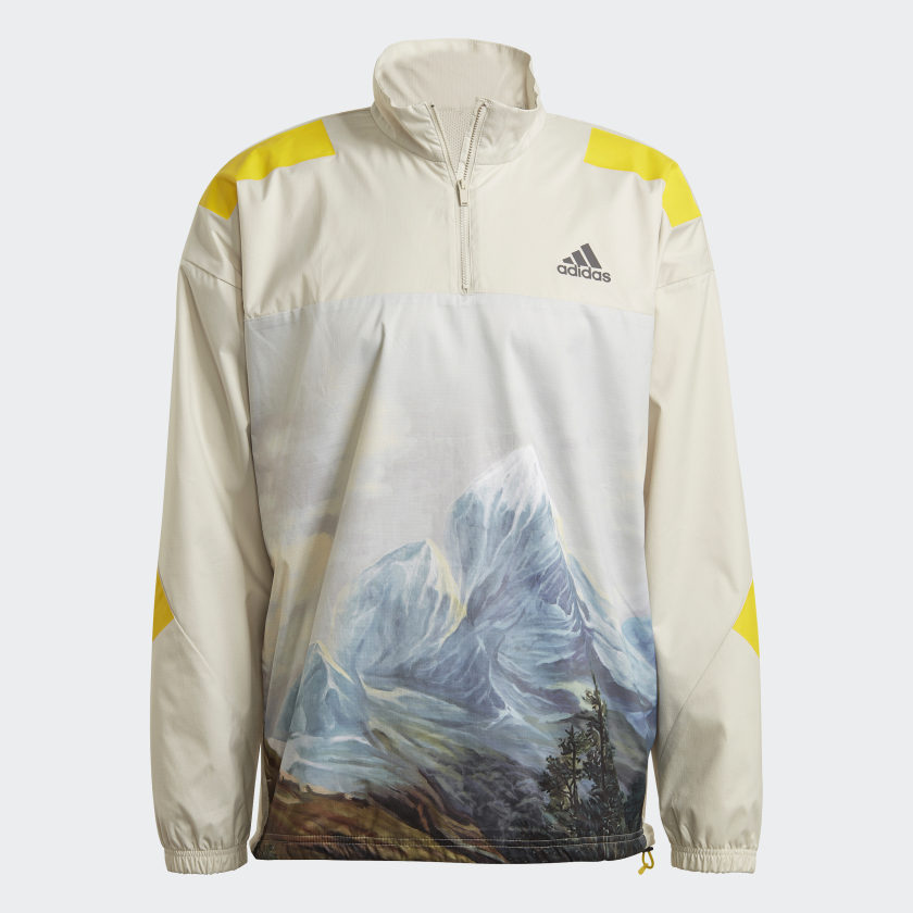 Adidas Sportswear Mountain Graphic Half-Zip Jacket
